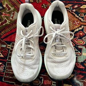 ASICS pink tennis shoes